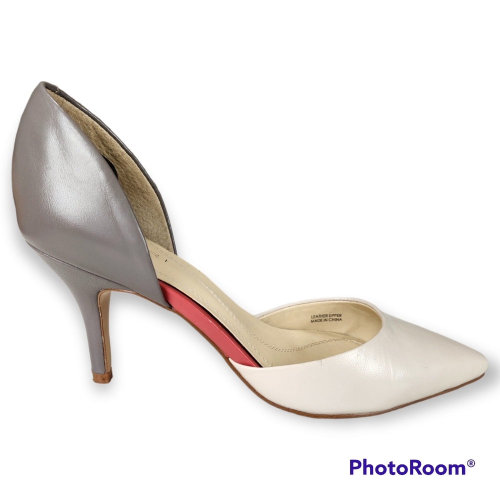 Tahari Coco D'orsay Career Leather Pointed Toe Timeless Pumps size 6M
